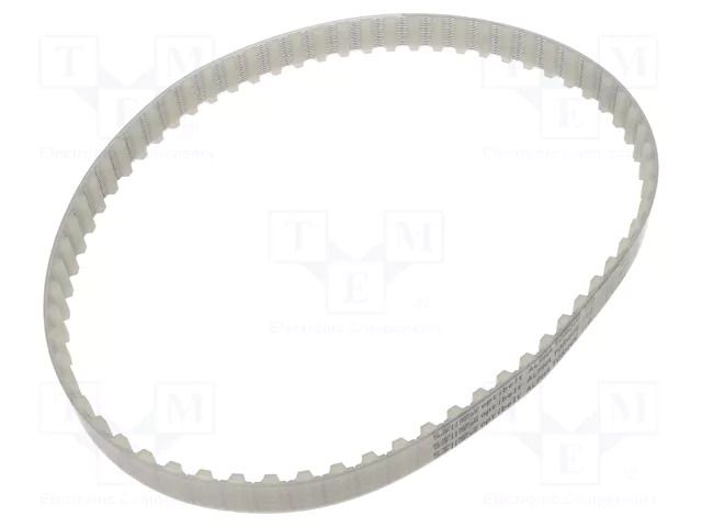 Timing belt; T10; W: 20mm; H: 4.5mm; Lw: 1010mm; Tooth height: 2.5mm OPTIBELT T10-1010-20-77ZA