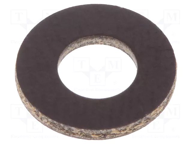 Washer; round; M4; D=9mm; h=0.8mm; laminated paper; BN 1077 BOSSARD B4/BN1077