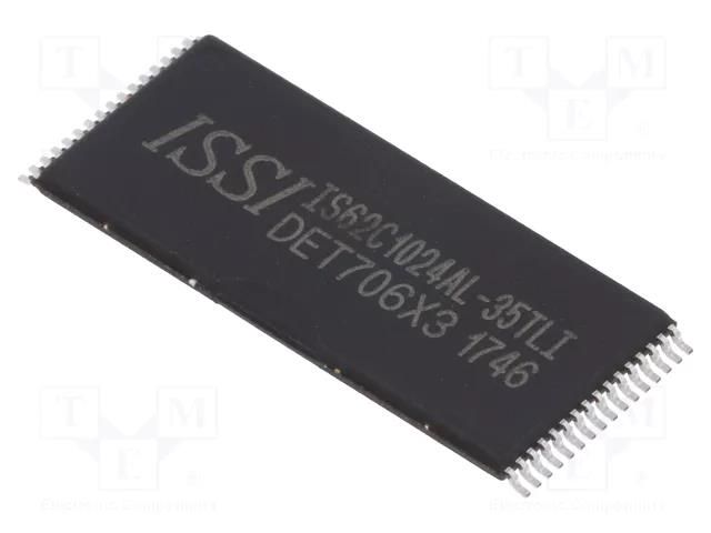 IC: SRAM memory; 1MbSRAM; 128kx8bit; 5V; 35ns; TSOP32; parallel ISSI 62C1024AL-35TLI