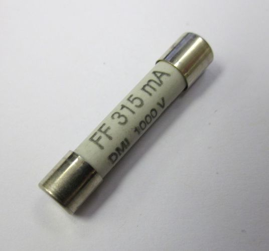 Fuse, A:315mA (f), V:1000V, IR:10kA, 6.35x32 mm, Fluke FUSE 0095969348119; 0095969348119