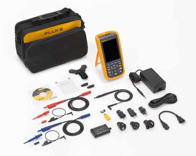 Industrial ScopeMeter + SCC 20MHZ, EU, Fluke FLUKE-123B/EU/S