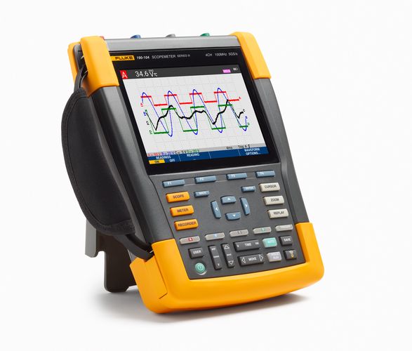ScopeMeter 190-104-III/S Test Tool with kit, Fluke FLUKE-190-104-III-S 0195112021835; 0195112021835