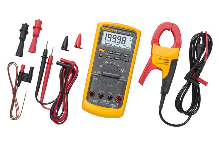 Digital multimeter Fluke 87V and the i400 AC current clamp, Fluke FLUKE-87V/IMSK 0095969493802; 0095969493802