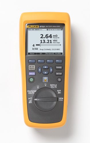 Advanced Battery Analyzer, with angled test probes, Fluke FLUKE-BT521ANG