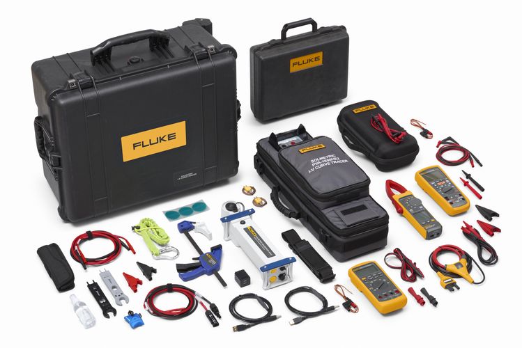 Solmetric PVA High Efficiency IV Curve Tracer + 393 + 87V + 1587FC, Fluke FLUKE-SOL-INS87-KIT 0195112124987; 0195112124987