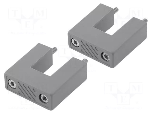 Handle for 1U front panel; 180; holder x2,hole plugs,screw x4 RETEX RT-32180201