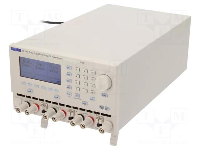 Power supply: programmable laboratory; Ch: 3; 0÷35VDC; 0÷6A; 0÷3A AIM-TTI MX100T