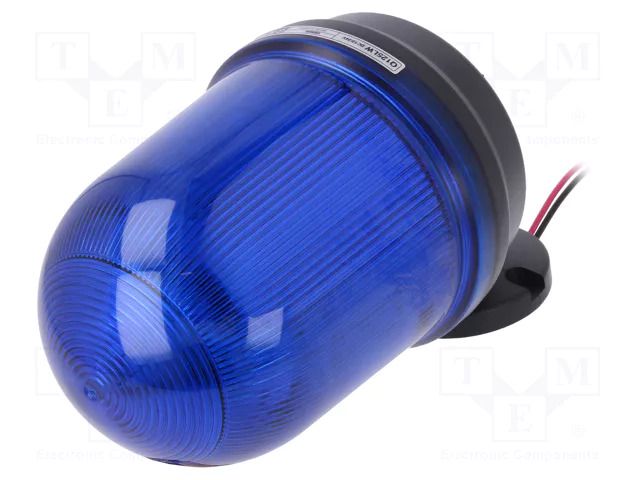 Signaller: lighting; flashing light,continuous light; blue; IP65 QLIGHT Q125LW-12/24-B