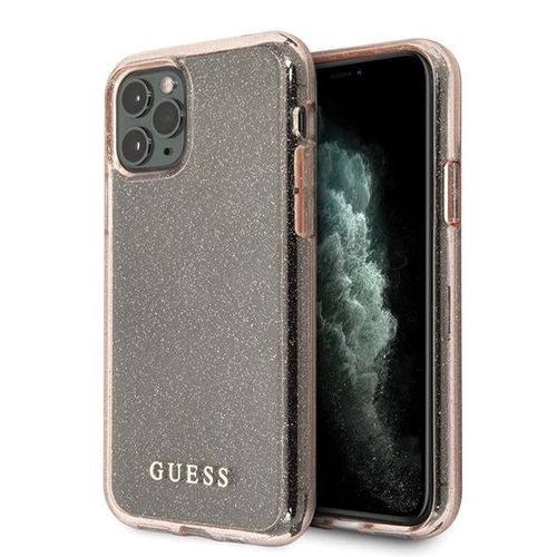 Guess GUHCN58PCGLPI iPhone 11 Pro pink/pink hard case Glitter, Guess 3700740476048 3700740476048