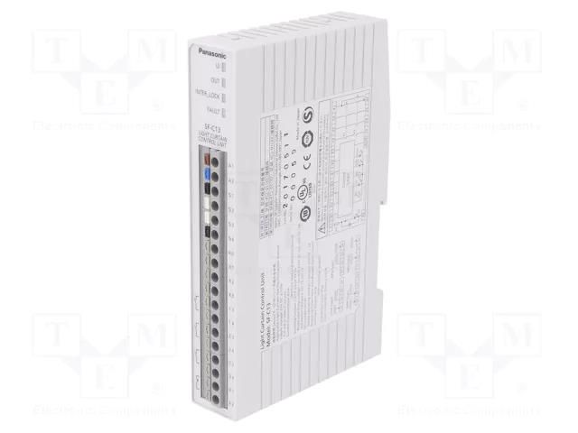 Module: safety relay; 24VDC; for DIN rail mounting; SF-C10 PANASONIC SF-C13