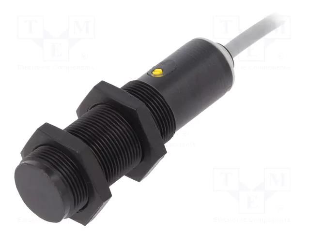Sensor: capacitive; Range: 2÷15mm; OUT: PNP / NO; Usup: 10÷30VDC BAUMER CFAK18P1200