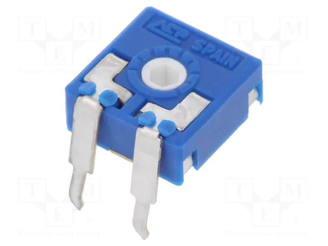 Potentiometer: mounting; single turn,horizontal; 5kΩ; 0.15W; ±20% ACP CA9MV-5K