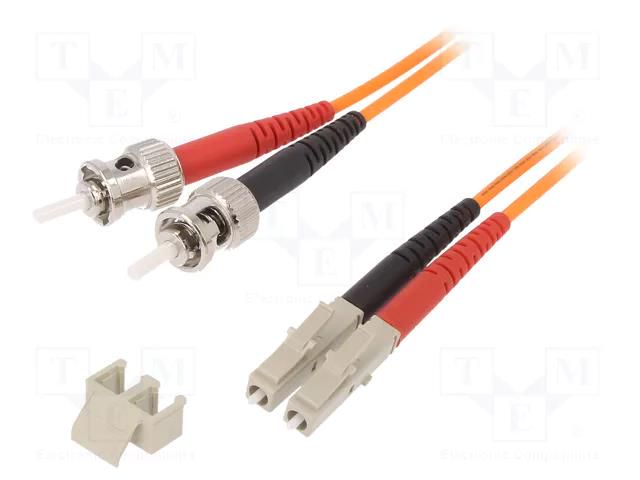 Fiber patch cord; OM2; LC/UPC,ST/UPC; 2m; Optical fiber: 50/125um LAPP LAPP-29032202