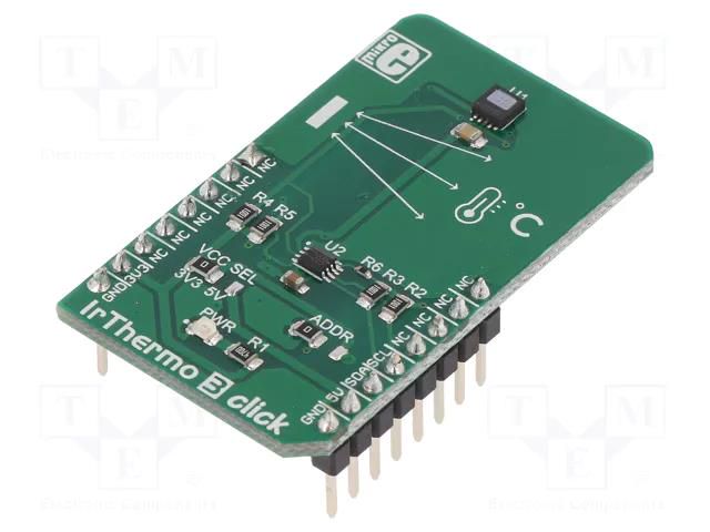 Click board; prototype board; Comp: MLX90632,PCA9306 MIKROE MIKROE-3121