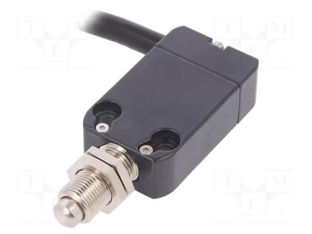 Limit switch; pin plunger Ø8mm and additional fixation; 10A PIZZATO ELETTRICA NAB110EB-DN2