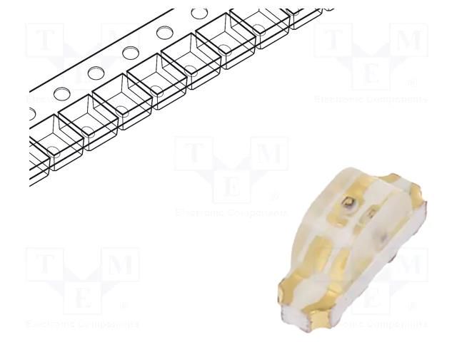 LED; red/yellow-green; SMD; 1204; 1.8÷2.4/1.8÷2.4VDC; 140°; 20mA REFOND RF-P3S115TS-B37