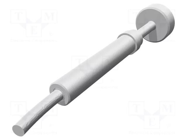 Test needle; Operational spring compression: 4mm; Min.pitch: 4mm TEKON TK20LED.5.00.L25