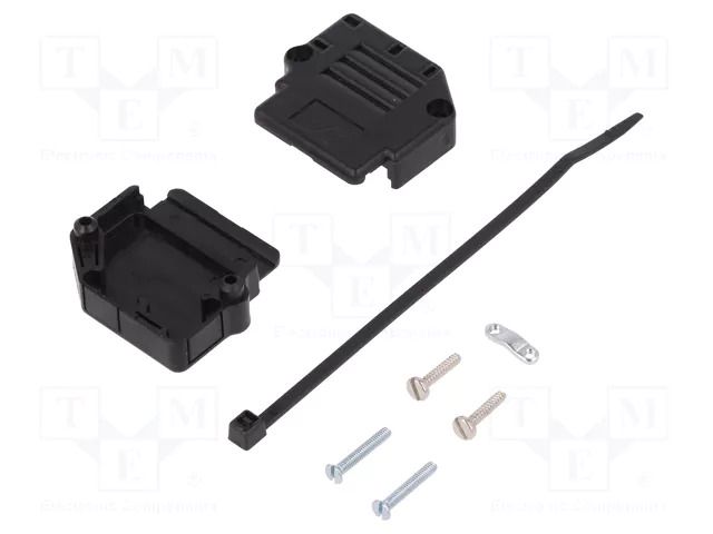 Enclosure for connectors: D-Sub; D-Sub 15pin,D-Sub HD 26pin AMPHENOL COMMUNICATIONS SOLUTIONS 863093C15ALF