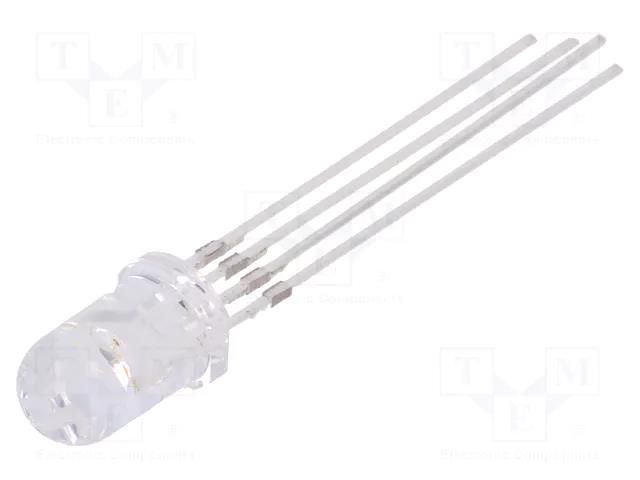 LED; red/green/yellow; 5mm; 30°; Front: convex; No.of term: 4; round OPTOSUPPLY OSTMMA5B31A