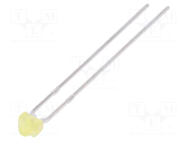 LED; yellow; 1.8mm; 160÷270mcd; 60°; Front: convex; 1.6÷2.4VDC LUCKYLIGHT LL-204YD2A-1B