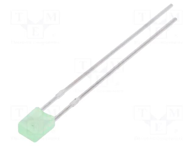LED; yellow green; rectangular; 3.2x2x4.15mm; 20÷45mcd; 130°; 20mA LUCKYLIGHT LL-234GD2Q-1B
