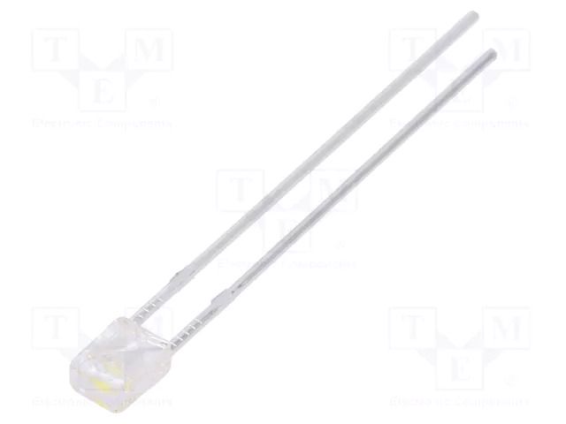 LED; white cold; rectangular; 3.2x2x4.15mm; 780÷1300mcd; 130° LUCKYLIGHT LL-234WC2Q-W2-3P