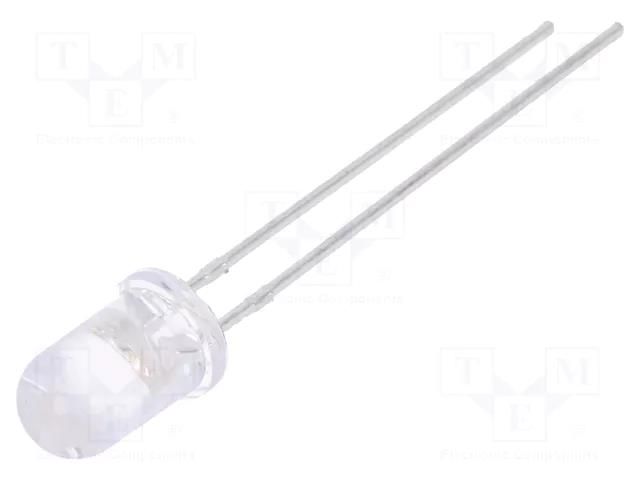 LED; blue; 5mm; 6500÷11000mcd; 15°; Front: convex; 2.6÷3.6VDC LUCKYLIGHT LL-504BC2E-B4-2BC