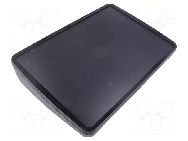 Enclosure: desktop; BoPad; X: 285mm; Y: 198mm; Z: 61mm; ABS; black BOPLA BOP10.1-PQ-9005H