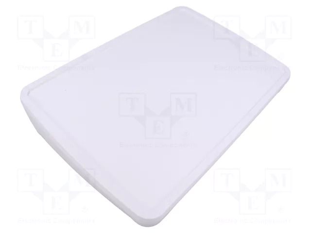 Enclosure: desktop; BoPad; X: 285mm; Y: 198mm; Z: 61mm; ABS; IP65 BOPLA BOP10.1-PQ-9016H
