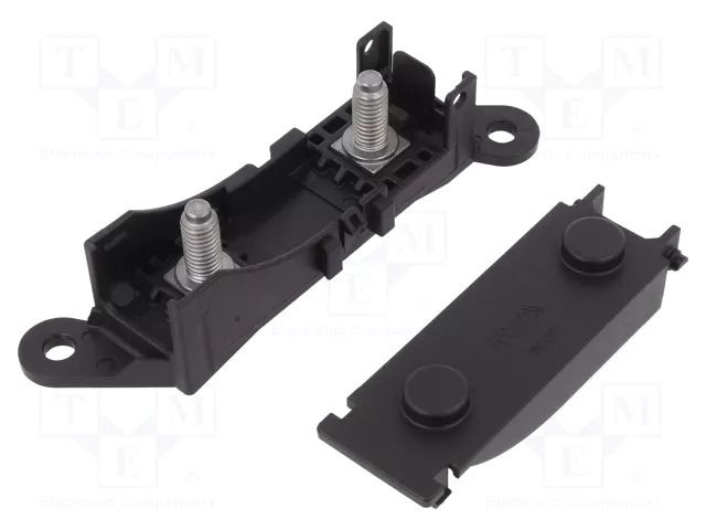 Fuse holder with cover; 68.6mm; screw,push-in; Leads: M8 screws MTA MTA-0X01498