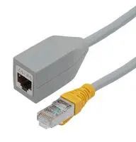 ENET CORD, CAT6A, RJ45 PLUG-JACK, 8" TRD695AS-BRK