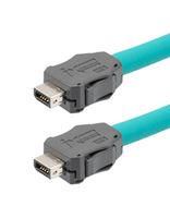 ENET CORD, CAT6A, IX A PLUG-PLUG, 6.6  TRGIX601IN-TEL-2M