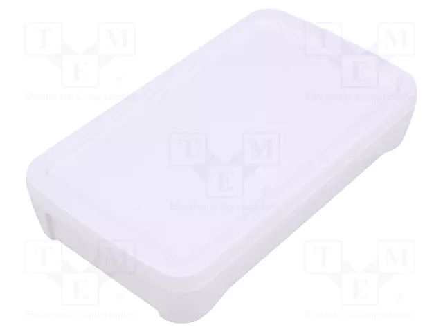 Enclosure: multipurpose; X: 75mm; Y: 130mm; Z: 26mm; BoPad; ABS; IP65 BOPLA BOP500-9016H
