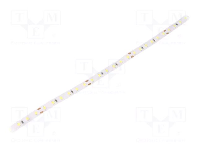 LED tape; white cold; 2835; LED/m: 96; 8mm; IP20; 120°; 8W/m; Thk: 2mm LEDDEX LS-L96-6500K24V