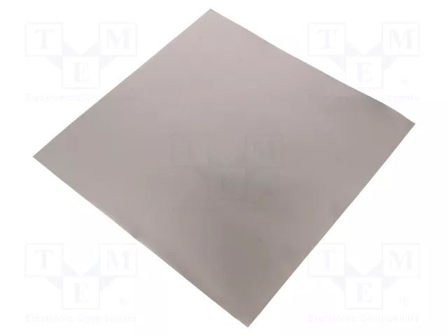 Shielding mat; 240x240x0.3mm; Permeability: 100; self-adhesive KEMET EFX603-240X240T08