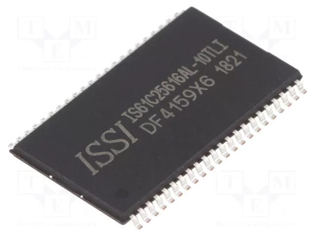 IC: SRAM memory; 4MbSRAM; 256kx16bit; 5V; 10ns; TSOP44 II; parallel ISSI 61C25616AL10TLI