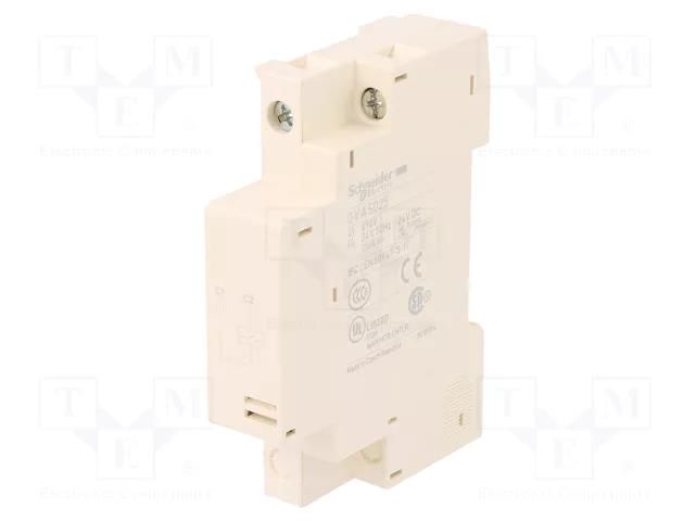 Voltage relase; 24VAC; side SCHNEIDER ELECTRIC GVAS025