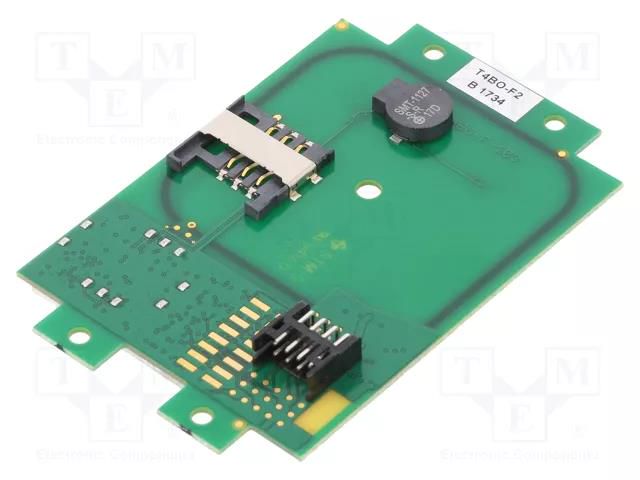 RFID reader; 4.3÷5.5V; antenna; Range: 100mm; 76x49x9mm; 120mA ELATEC T4BO-F2