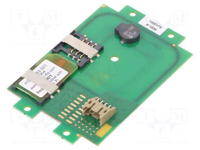 RFID reader; 4.3÷5.5V; antenna; Range: 100mm; 76x49x9mm; 120mA ELATEC T4BO-F6-PI