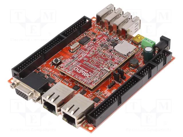 TI; Cortex A8; 512MBRAM; AM3359; JTAG,UEXT,USB A x4,VGA; DDR3 OLIMEX AM3359-SOMEVBIND