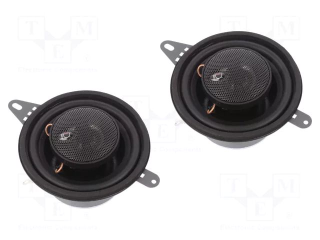 Car loudspeakers; two-way; 87mm; 50W; 100÷20000Hz; 4Ω; 2pcs. DIETZ CX-87