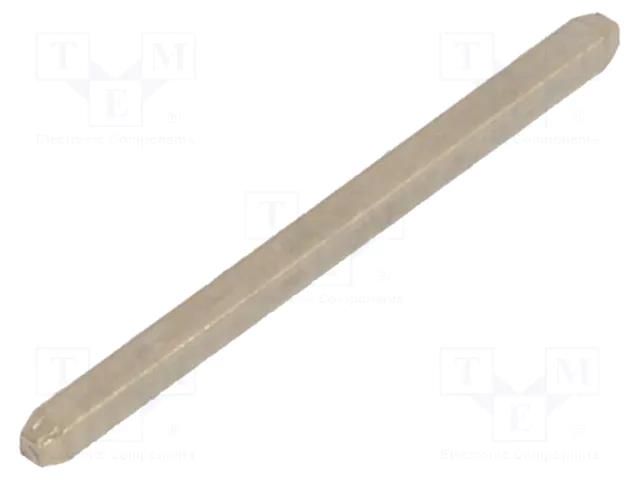 Connector: pin strips; pin header; male; PIN: 1; straight; THT; 1x1 CONNFLY T087000508BH62