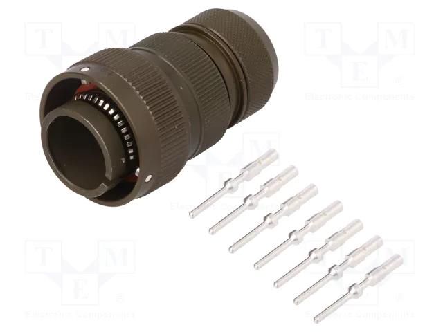 Connector: military; plug; male; PIN: 7; VG95234; 22A; straight AMPHENOL AIR VG95234M16S1PN