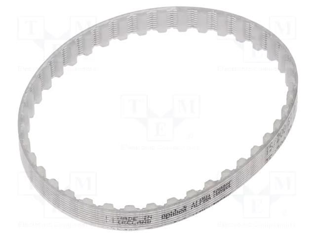 Timing belt; T5; W: 6mm; H: 2.2mm; Lw: 200mm; Tooth height: 1.2mm OPTIBELT T5-200-6-77ZA