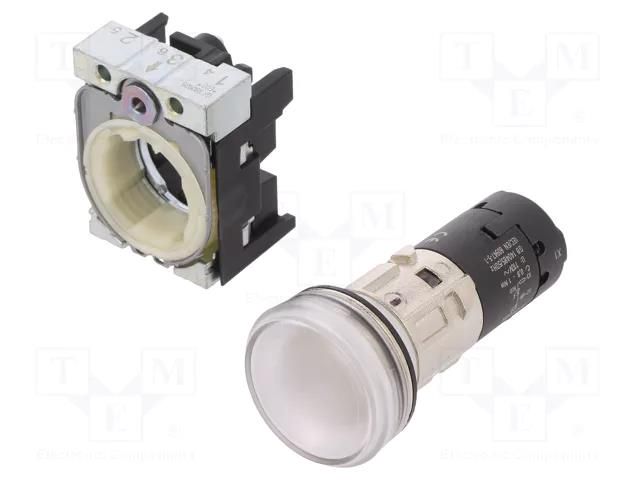 Control lamp; 22mm; 3SU1.5; -25÷70°C; Illumin: LED; Ø22mm; IP67 SIEMENS 3SU1251-6AC24-1AA0