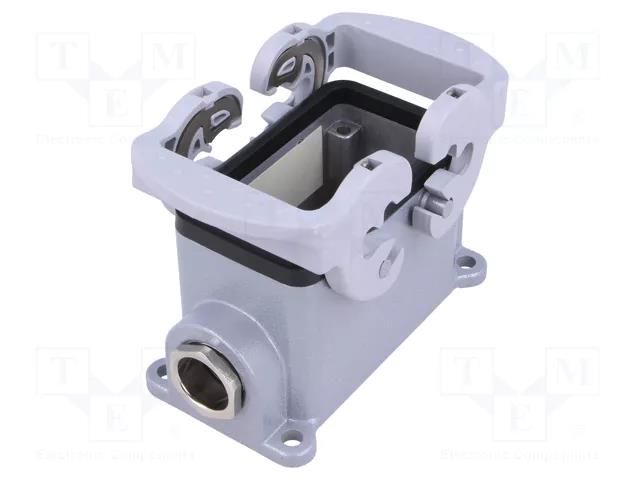 Enclosure: for HDC connectors; size 10; M20; Gland holes: 1 WIELAND 70.331.1035.0