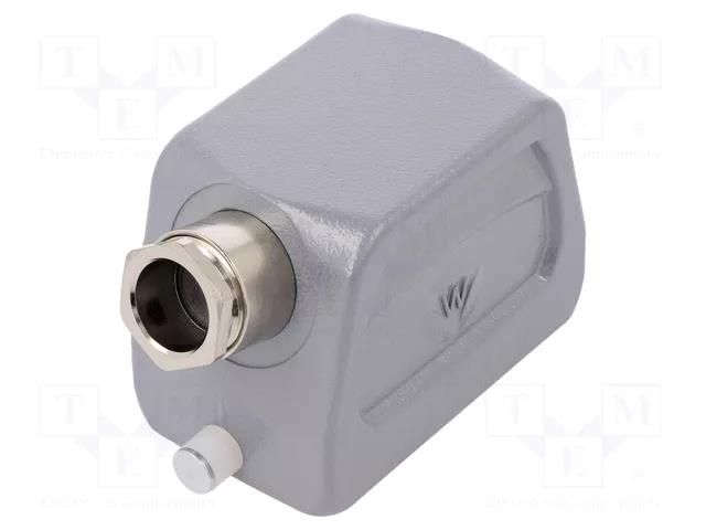 Enclosure for connectors: HDC; size 10; Locking: for latch; M20 WIELAND 71.350.1035.0