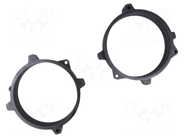 Spacer ring; MDF; 130mm; BMW; impregnated; 2pcs. BASSER D.MDF.BMW08