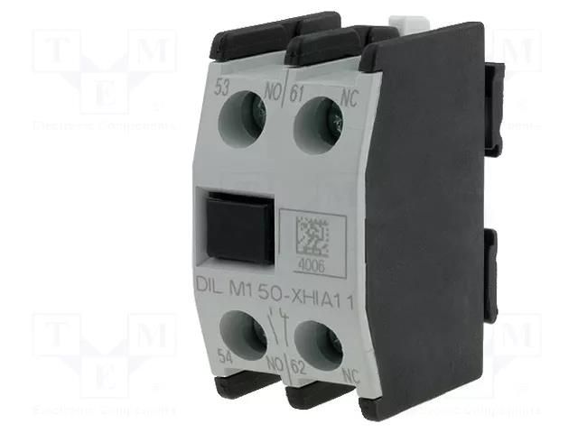 Auxiliary contacts; Leads: screw terminals; front EATON ELECTRIC DILM150-XHIA11