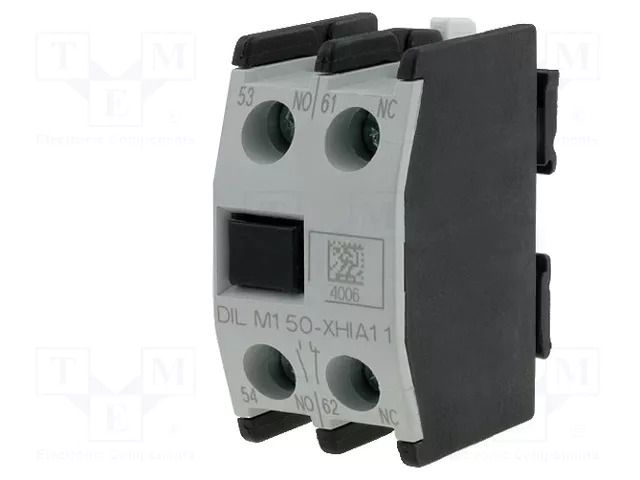 Auxiliary contacts; Leads: screw terminals; front EATON ELECTRIC DILM150-XHIA11